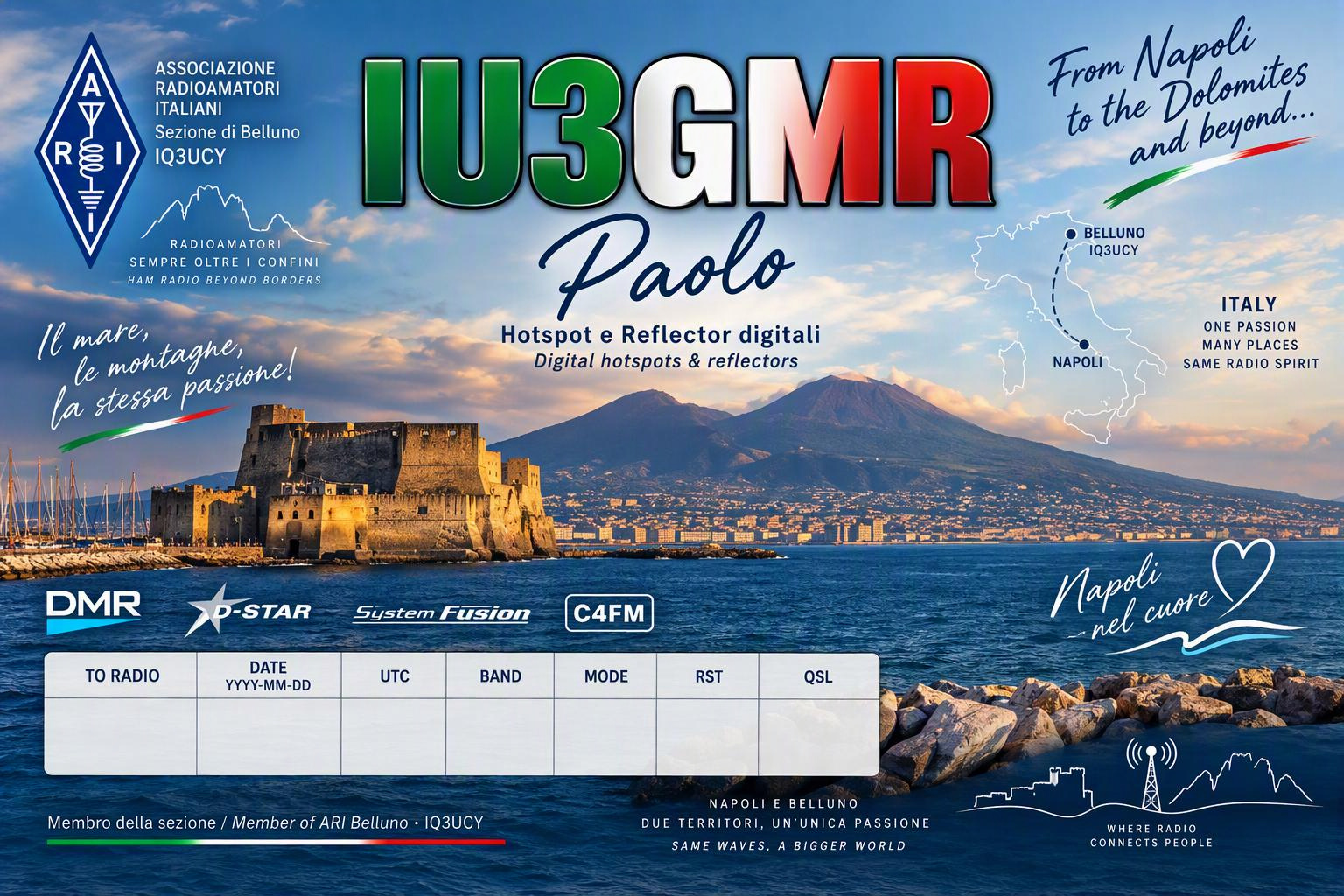 eQSL IU3GMR Napoli